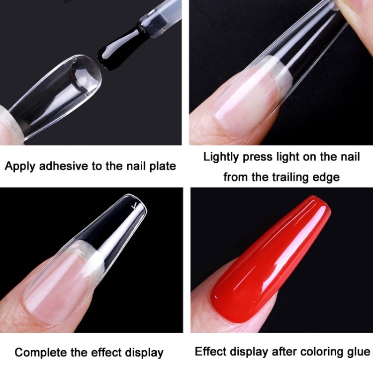 Scratch-free Ultra-thin Seamless Manicure Nail Plate, Shape: