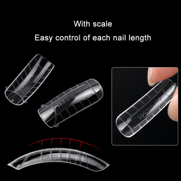 2 Boxes Nail Crystal Rapid Light Therapy Extension Nail Model, Shape: