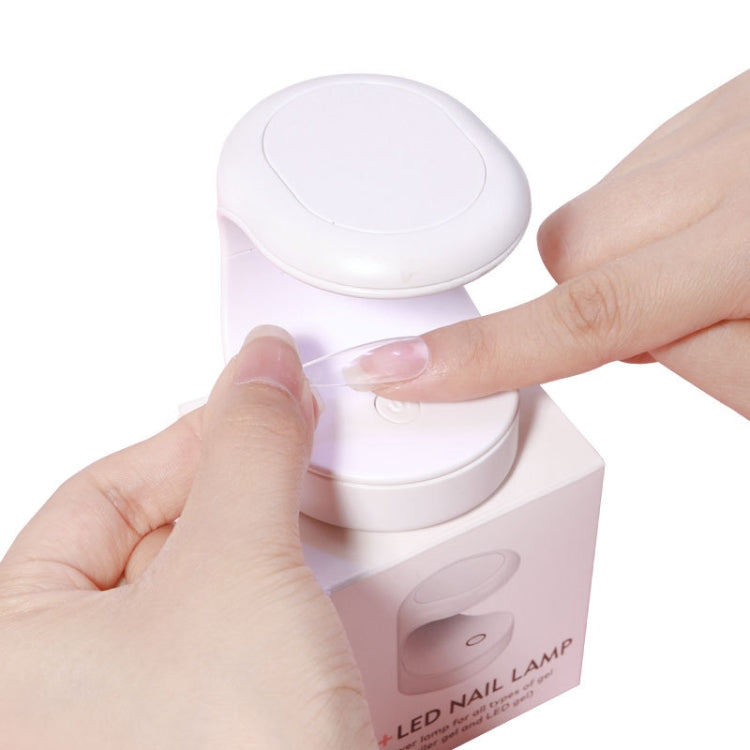 USB Mini Nail Phototherapy Lamp Nail Polish Baking Lamp, Color: