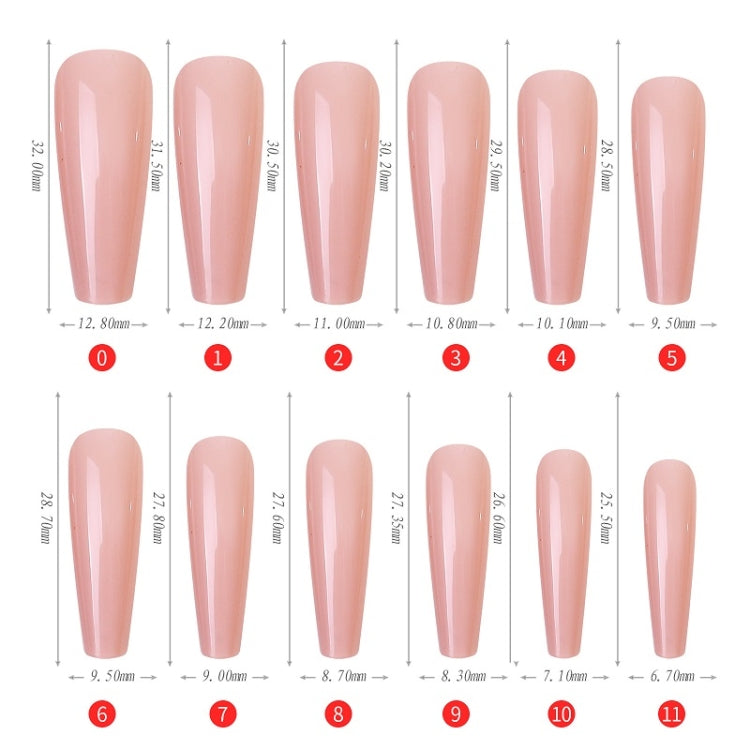 Color Jelly Nail Patch Finished Nail Art