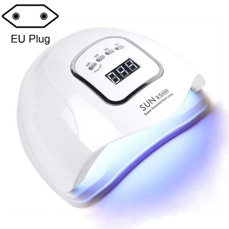 SunX5Max 150W Nail Polish Glue LED Phototherapy Induction Baking Lamp
