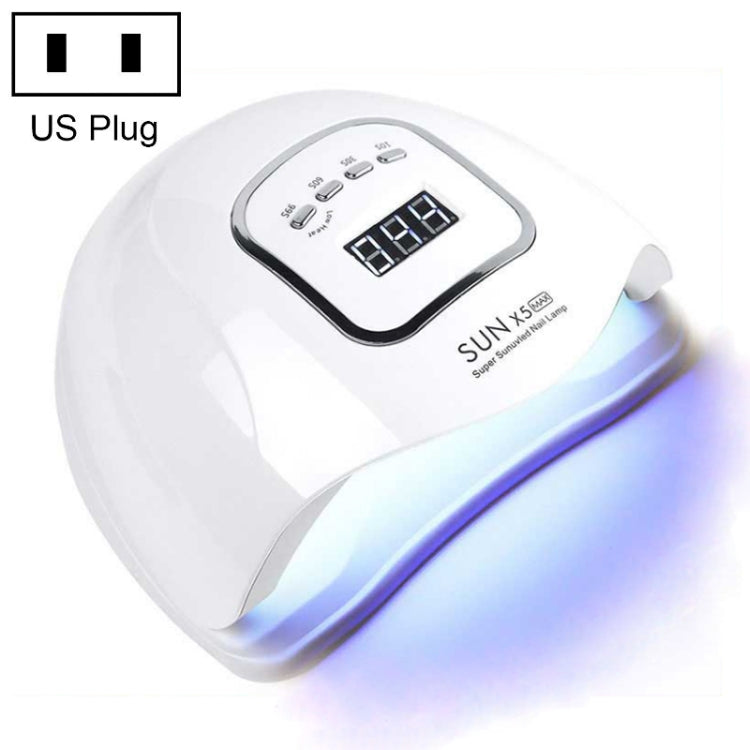 SunX5Max 150W Nail Polish Glue LED Phototherapy Induction Baking Lamp
