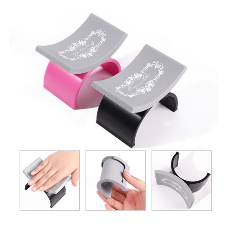 Portable Detachable Nail Art U-shaped Silicone Hand Pillow, Color: