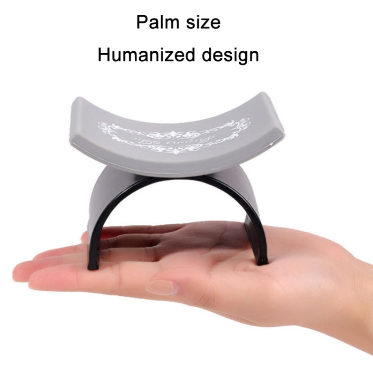 Portable Detachable Nail Art U-shaped Silicone Hand Pillow, Color: