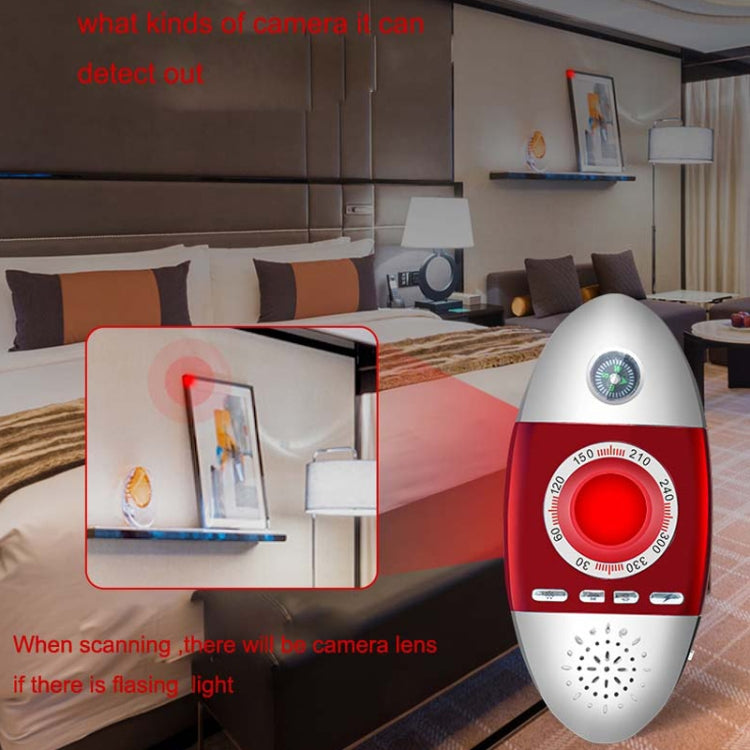 K200 Hotel Anti-sneak Camera Multi-function Infrared Camera Detector Color Random Delivery