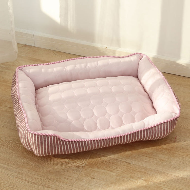 Summer Cold Feeling Dog Cat Kennel Ice Silk Cool Den