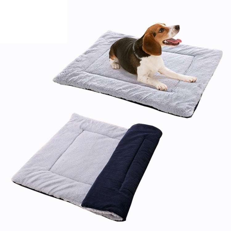 Double Sided Pet Mat Four Seasons Warm Dog Blanket,Size: