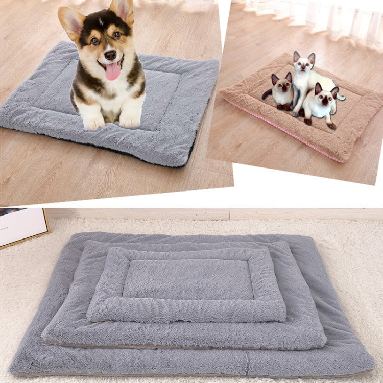 Double Sided Pet Mat Four Seasons Warm Dog Blanket,Size: