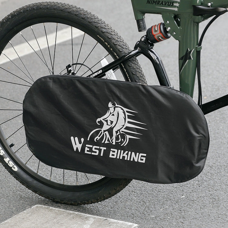 WEST BIKING YP0719301 Bicycle Dust Chain Cover Crankset Protective Cover