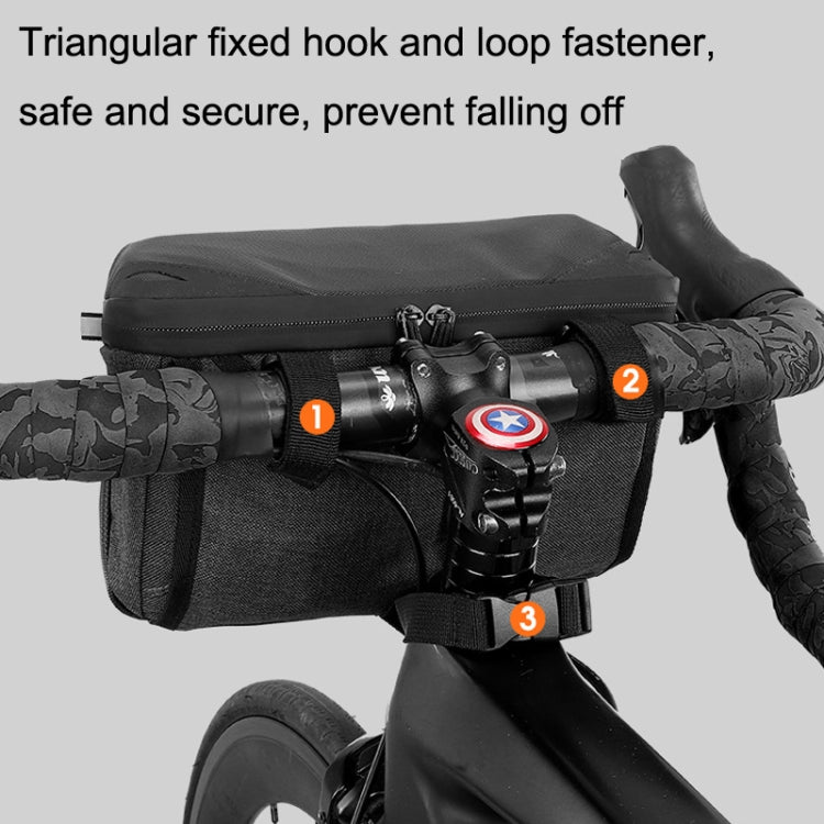 WEST BIKING YP0707298 Bicycle Handlebar Bag Multi-function Messenger Bag Scooter Head Bag