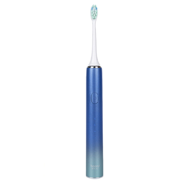 Boorui BR-X7 Smart USB Electric Adults Toothbrush Gradient Oral Hygiene Ultrasonic Toothbrush