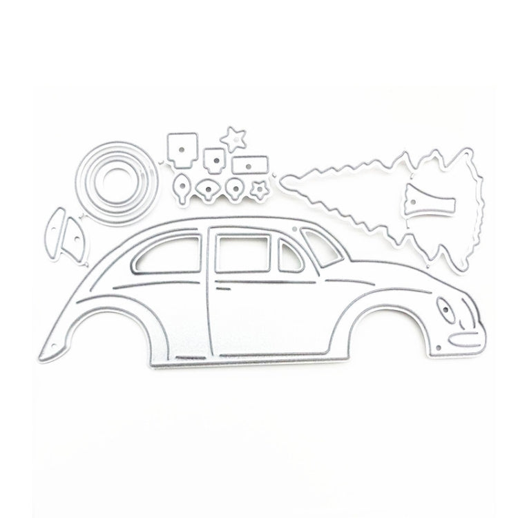 Car Christmas Tree Metal Paper Art Leather Cutting Die