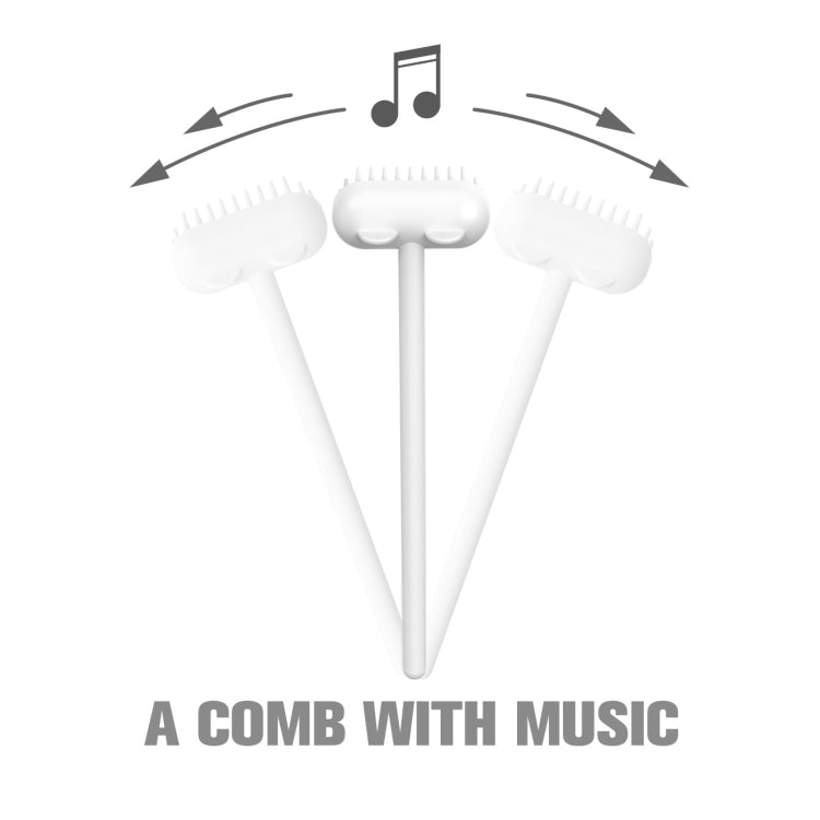 Pet Cat and Dog Supplies Long Handle Comb With Base