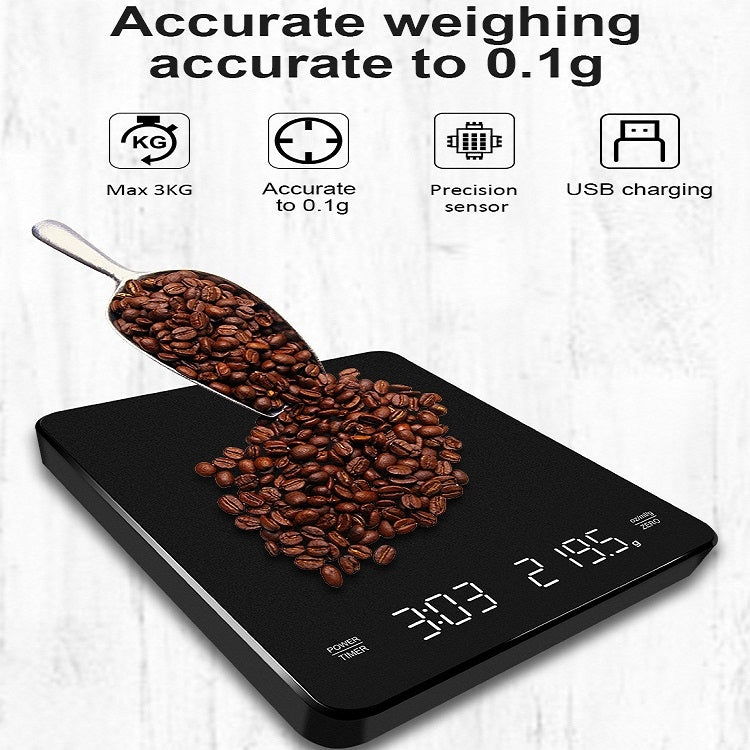 Household LED Electronic Coffee Scale