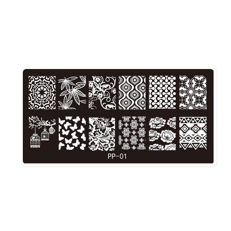 Butterfly Dream Nail Art Printed Steel Plate