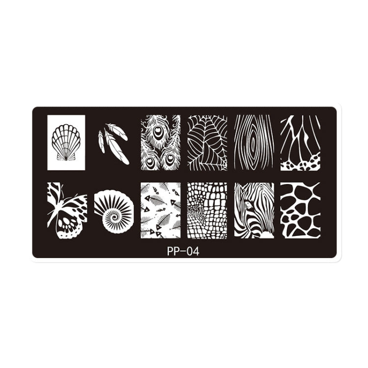 Butterfly Dream Nail Art Printed Steel Plate