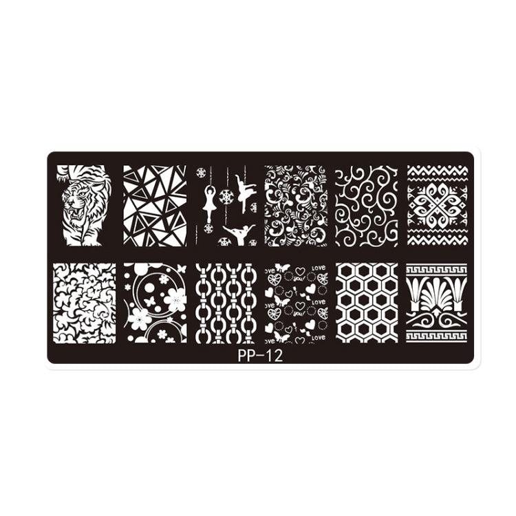 Butterfly Dream Nail Art Printed Steel Plate