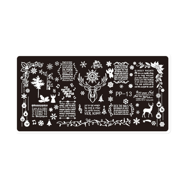 Butterfly Dream Nail Art Printed Steel Plate