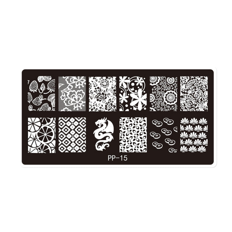 Butterfly Dream Nail Art Printed Steel Plate