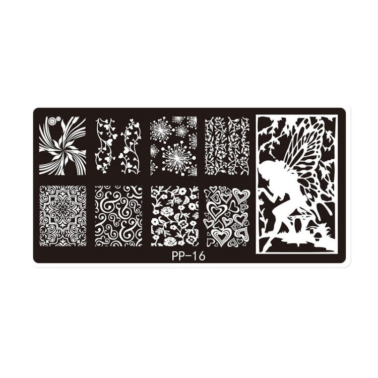 Butterfly Dream Nail Art Printed Steel Plate