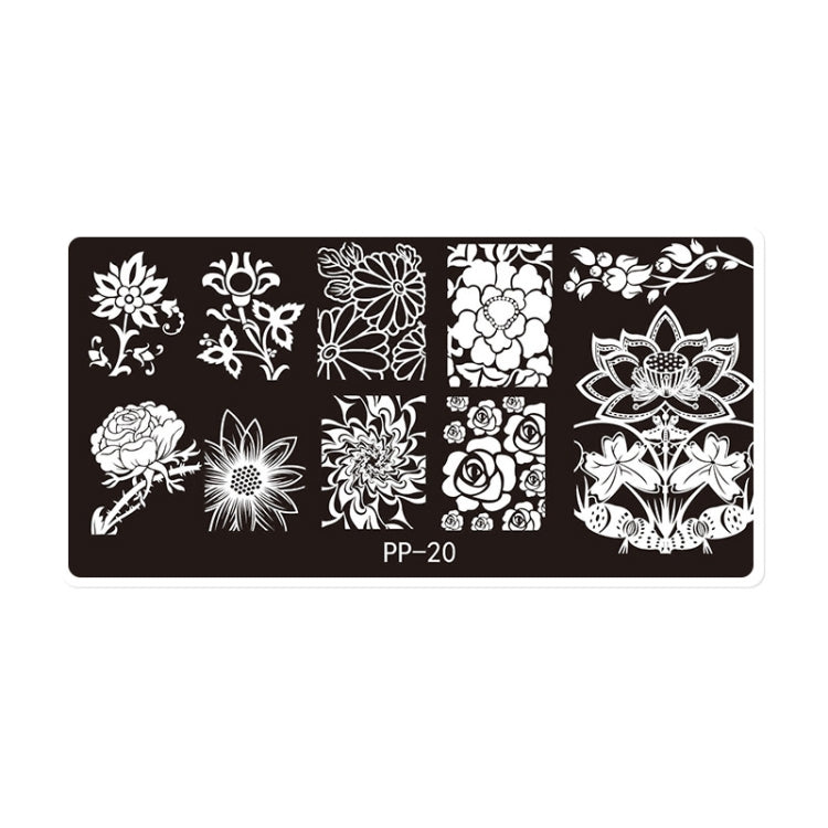 Butterfly Dream Nail Art Printed Steel Plate