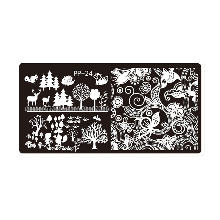 Butterfly Dream Nail Art Printed Steel Plate