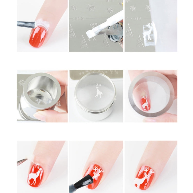 Butterfly Dream Nail Art Printed Steel Plate