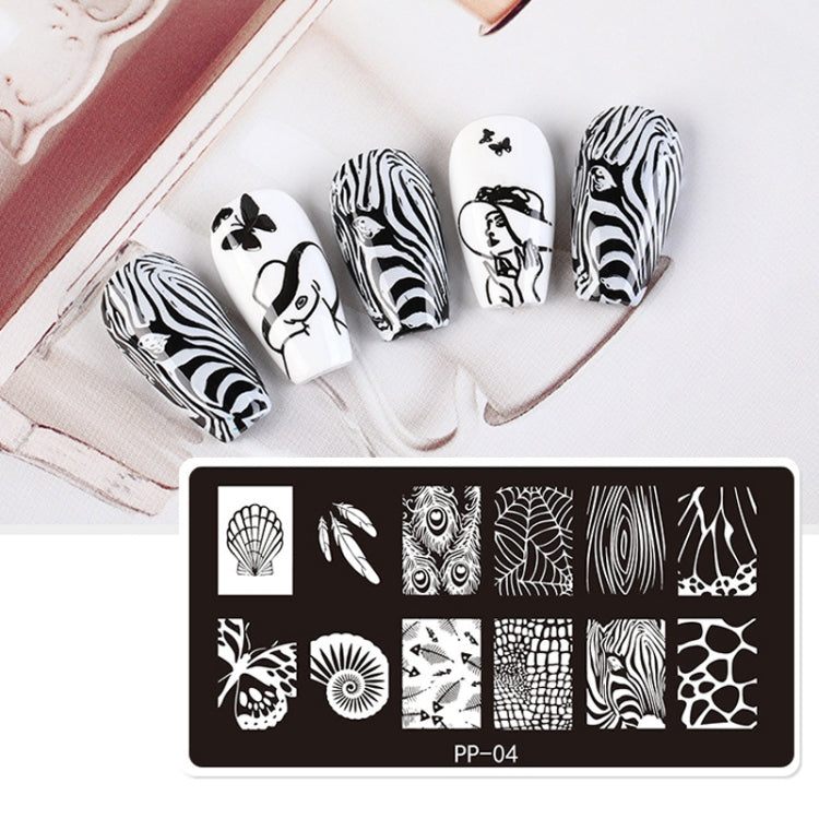 Butterfly Dream Nail Art Printed Steel Plate