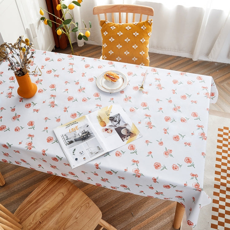 Rural Farm PVC Paper Waterproof Oil Wash Desktop Table Cloth