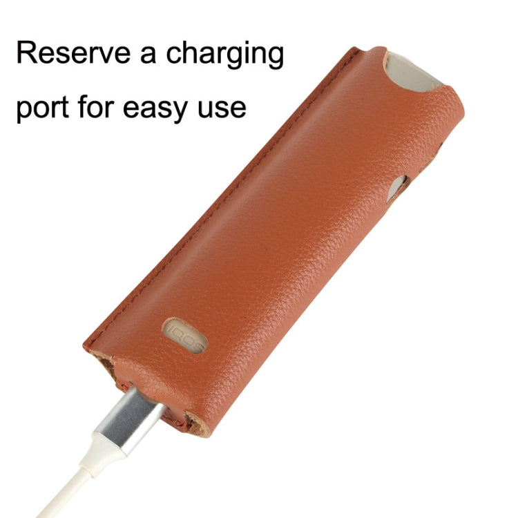 Electronic Cigarette Leather Protective Case For IQO ILUMA ONE, Style: