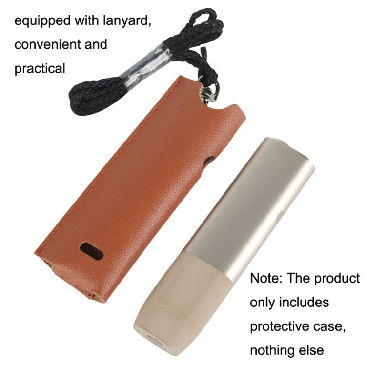 Electronic Cigarette Leather Protective Case For IQO ILUMA ONE, Style: