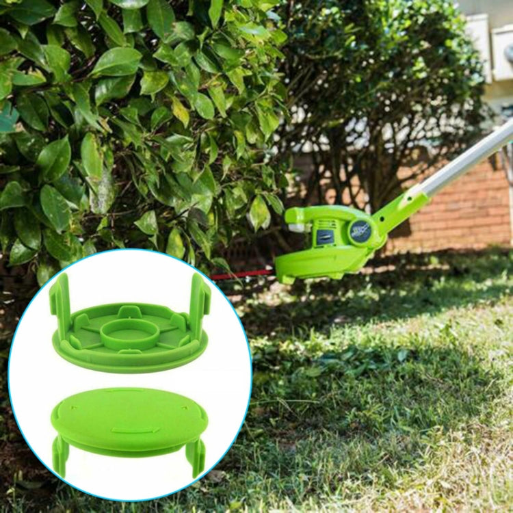 2PCS GK04 Cordless Weeder Lawn Mower Spool Cover For Greenworks