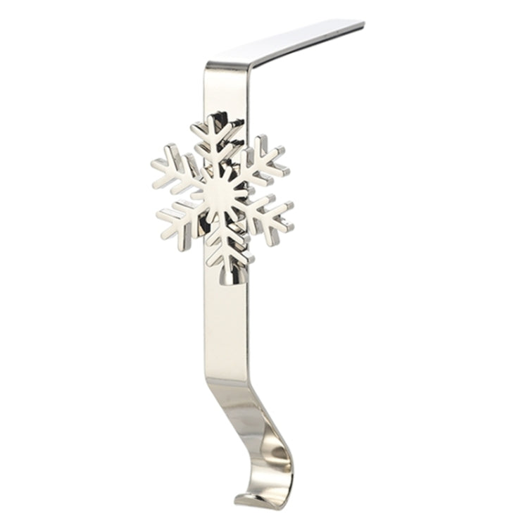 Christmas Cartoon Wrought Iron Socks Fireplace Decorative Hook