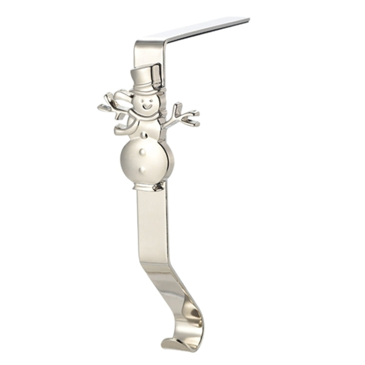 Christmas Cartoon Wrought Iron Socks Fireplace Decorative Hook