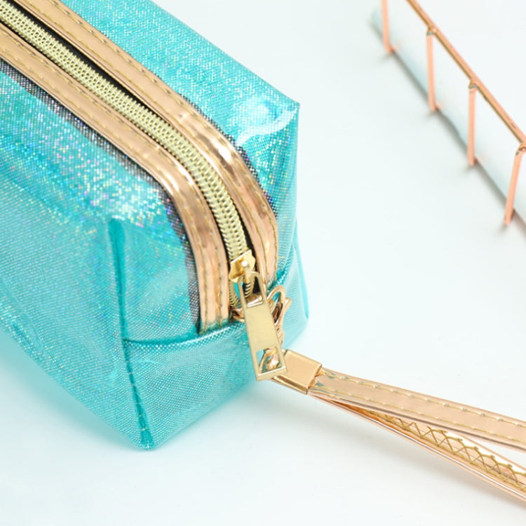 PVC Laser Transparent Portable Cosmetic Bag Travel Toiletry Bag