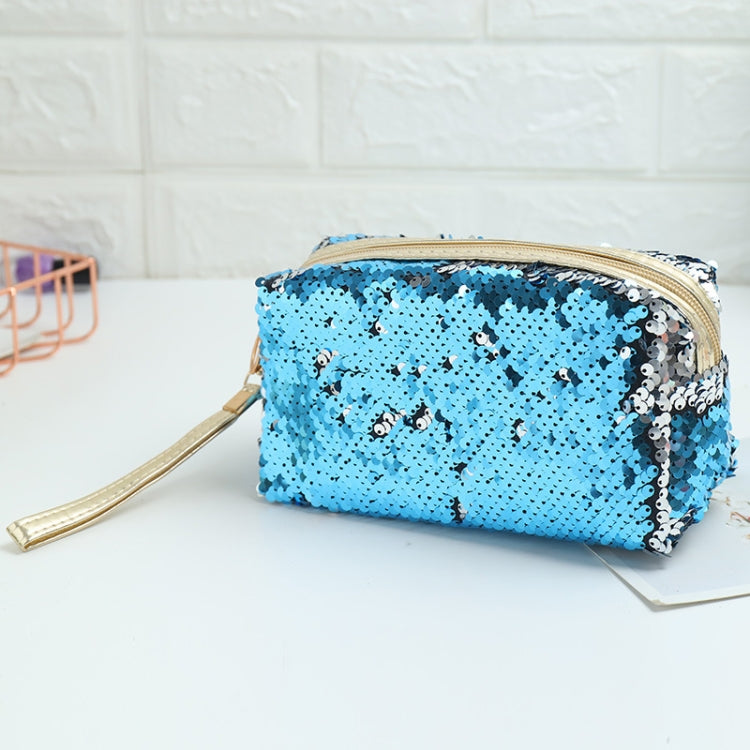 Travel Portable Sequined Anise Cosmetics Tote Storage Bag