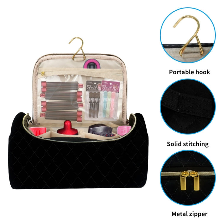 Travel Cosmetic Bag Curler Accessories Storage Bag