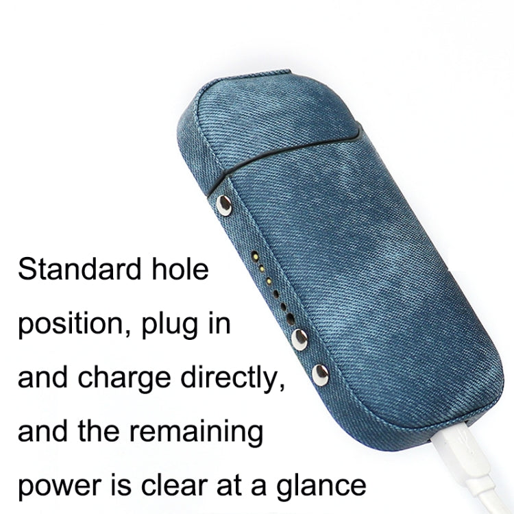 Electronic Cigarette Denim Protective Case For IQO 2.4 Plus