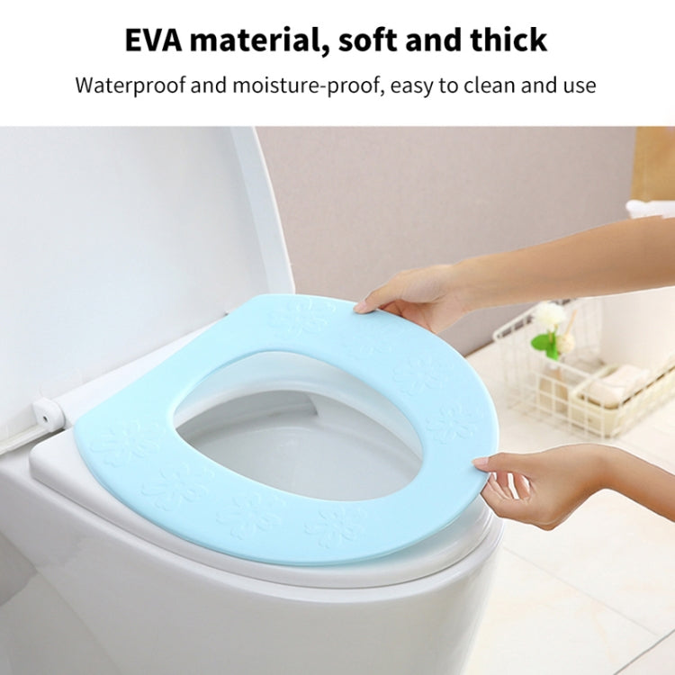 High Foam EVA Waterproof Thickened O-Type Toilet Cushion
