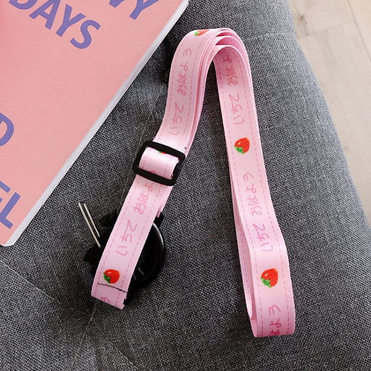 5 PCS 3cm Buckle Beverage Bottle Strap Crossbody Water Cup Lanyard