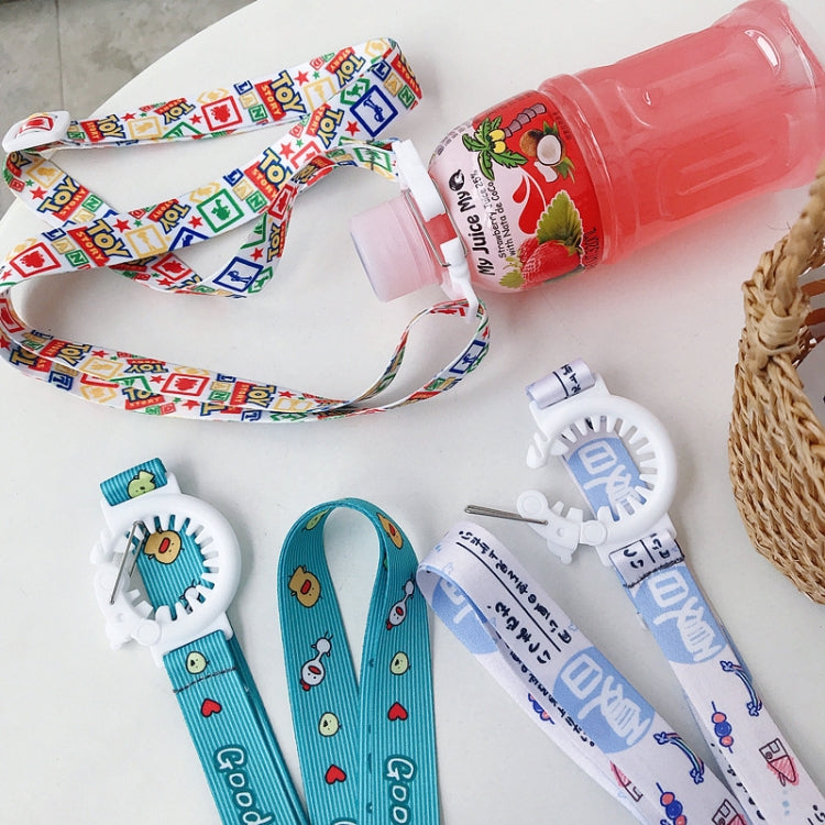 5 PCS 3cm Buckle Beverage Bottle Strap Crossbody Water Cup Lanyard