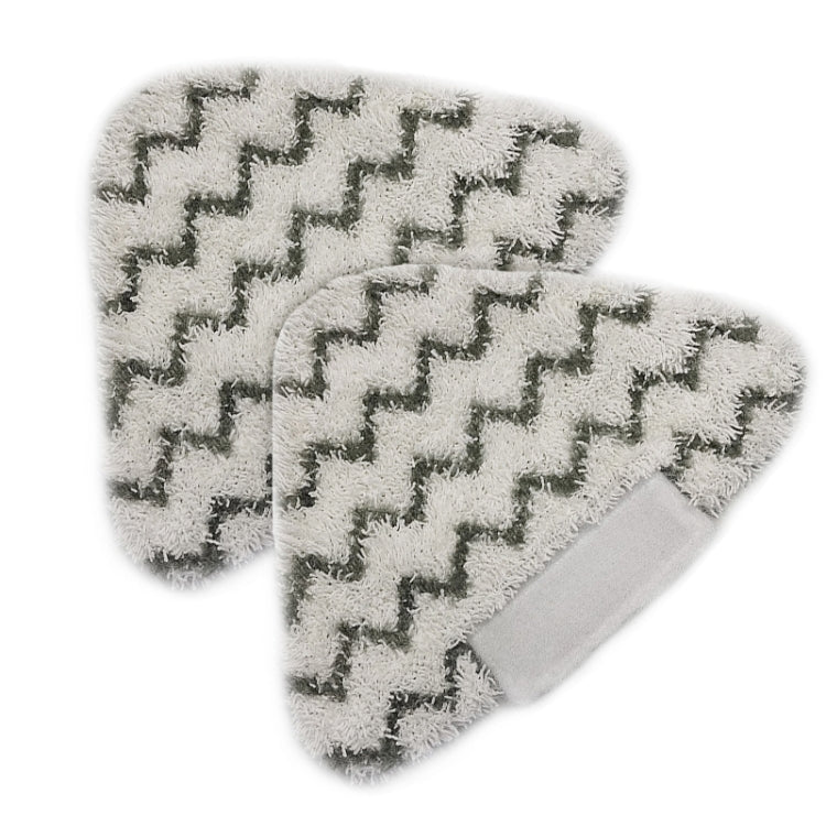 2PCS Steam Mop Triangular Cleaning Cloth For Shark P3 / P5 / P8 / T8