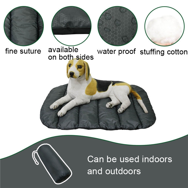Pet Outdoor Waterproof Cushion Camping Cats And Dog Sleeping Pad, Size: