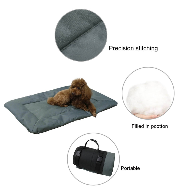 Outdoor Camping Foldable Pet Sleeping Pad 600D Oxford Cloth Waterproof Dog Pad