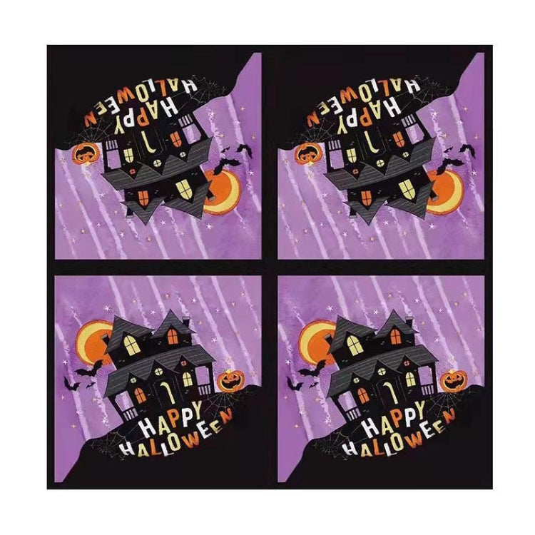 9 In 1 Halloween Props Cup Plate Party Atmosphere Arrangement Supplies