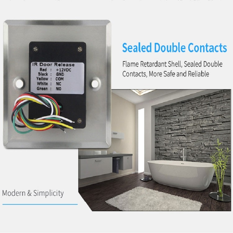 Infrared Induction Contact-free Access Control Door Open Button