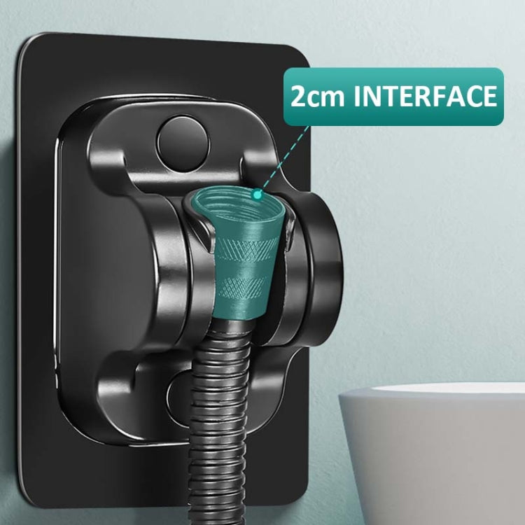 Self-Adhesive Shower arm Head Holder Adjustable Wall Mounted Fixed Base