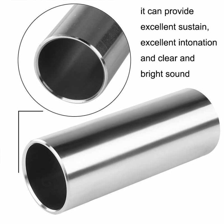 Metal Electric Guitar Glide Pipe Glass Guitar Glide Stick Finger Set