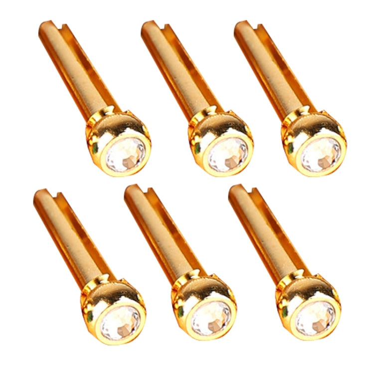6PCS Guitar Dipping Pure Copper Citrimine Guitar Caps, Style: