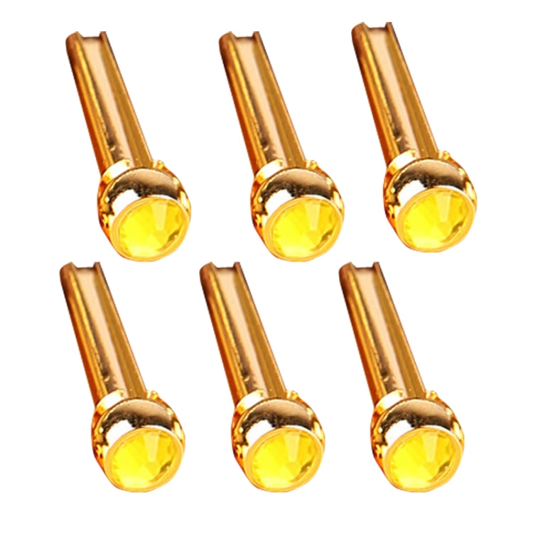 6PCS Guitar Dipping Pure Copper Citrimine Guitar Caps, Style: